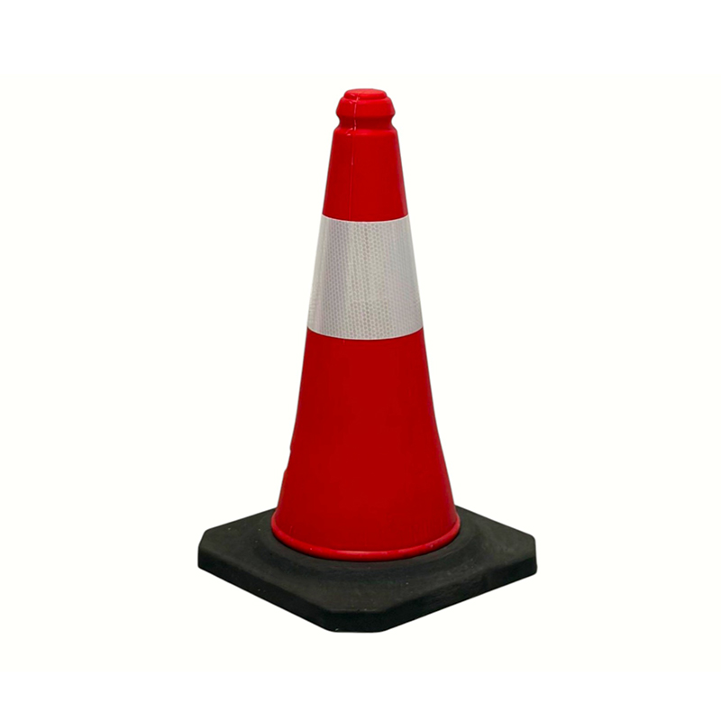 50/75/100cm High-Visibility PE Reflective Traffic Safety Cone para sa Pamamahala ng Kalsada