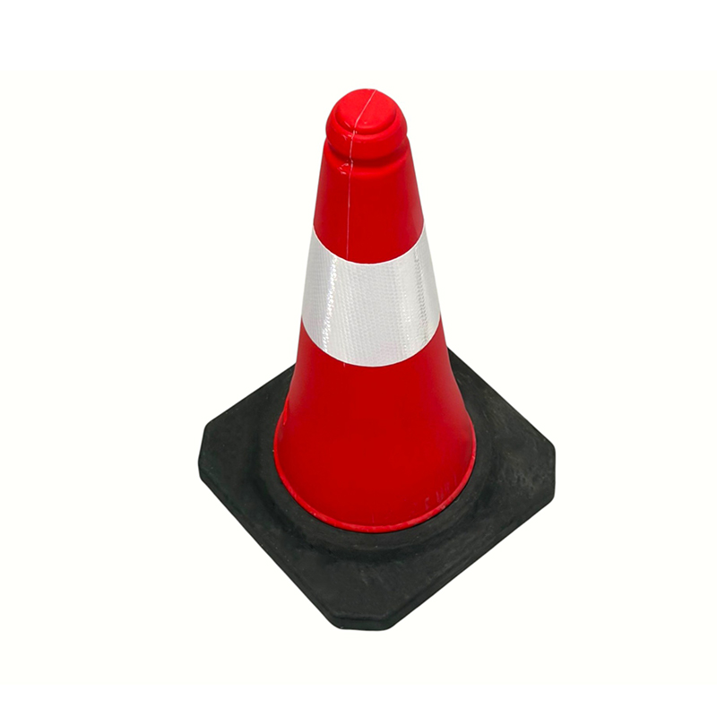 50/75/100cm High-Visibility PE Reflective Traffic Safety Cone para sa Pamamahala ng Kalsada