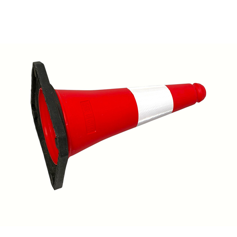 50/75/100cm High-Visibility PE Reflective Traffic Safety Cone para sa Pamamahala ng Kalsada