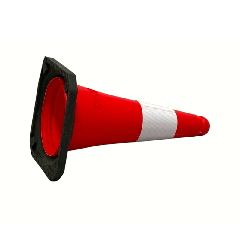 50/75/100cm High-Visibility PE Reflective Traffic Safety Cone para sa Pamamahala ng Kalsada