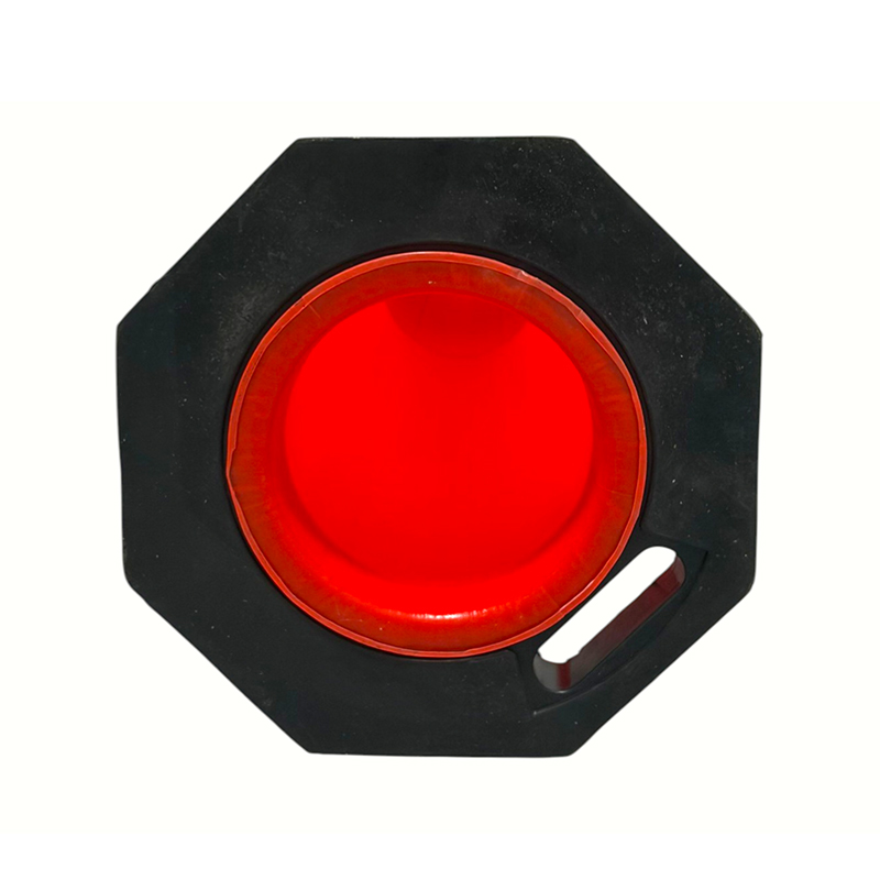 Portable T-TOP High-Flexibility PVC Traffic Cone para sa Construction Perimeters