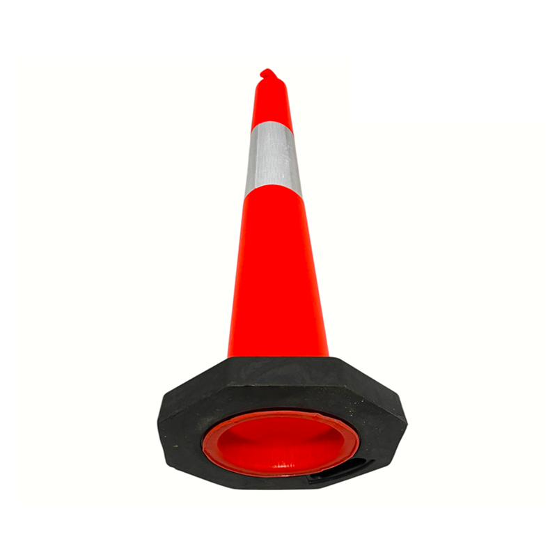 Portable T-TOP High-Flexibility PVC Traffic Cone para sa Construction Perimeters