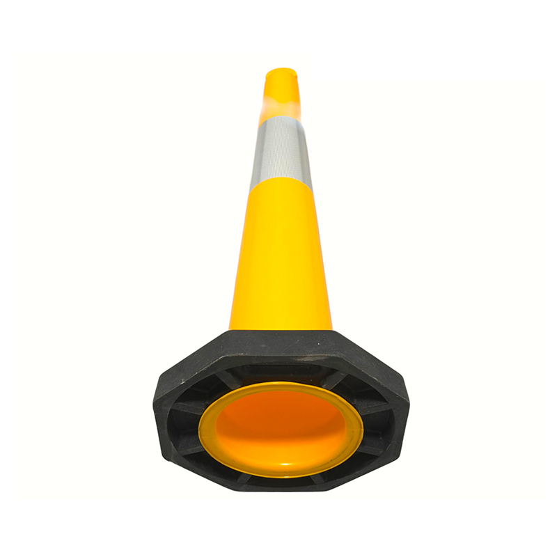 Portable T-TOP High-Flexibility PVC Traffic Cone para sa Construction Perimeters