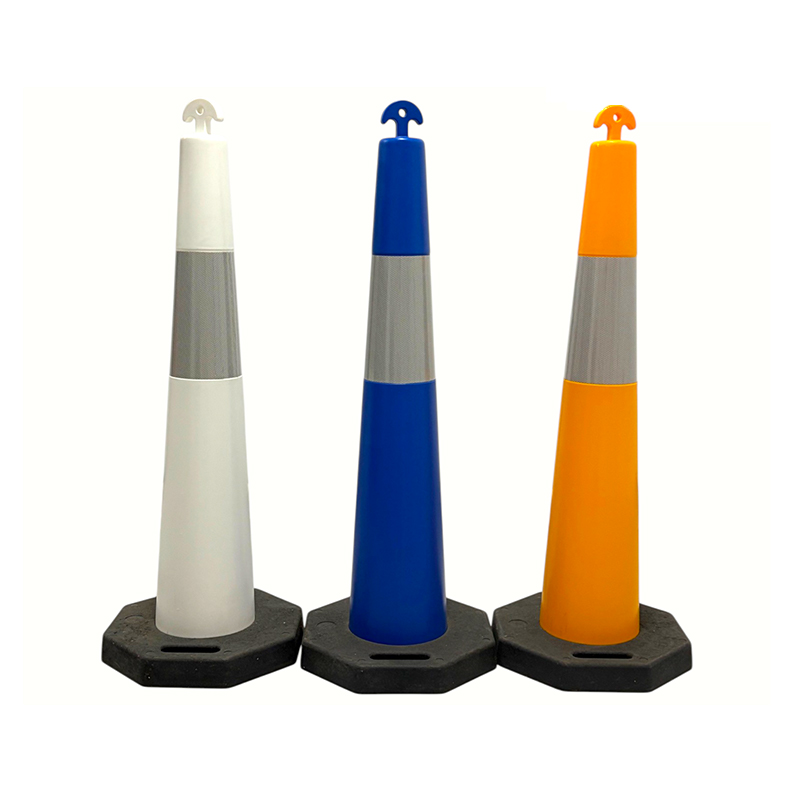 Portable T-TOP High-Flexibility PVC Traffic Cone para sa Construction Perimeters