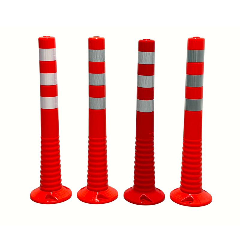 Tear-Resistant TPU Ultra-Flexible Delineator Post na may 360° Superior Rebound Performance