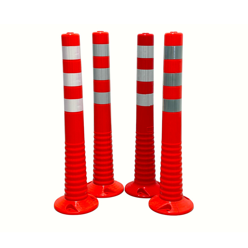 Tear-Resistant TPU Ultra-Flexible Delineator Post na may 360° Superior Rebound Performance