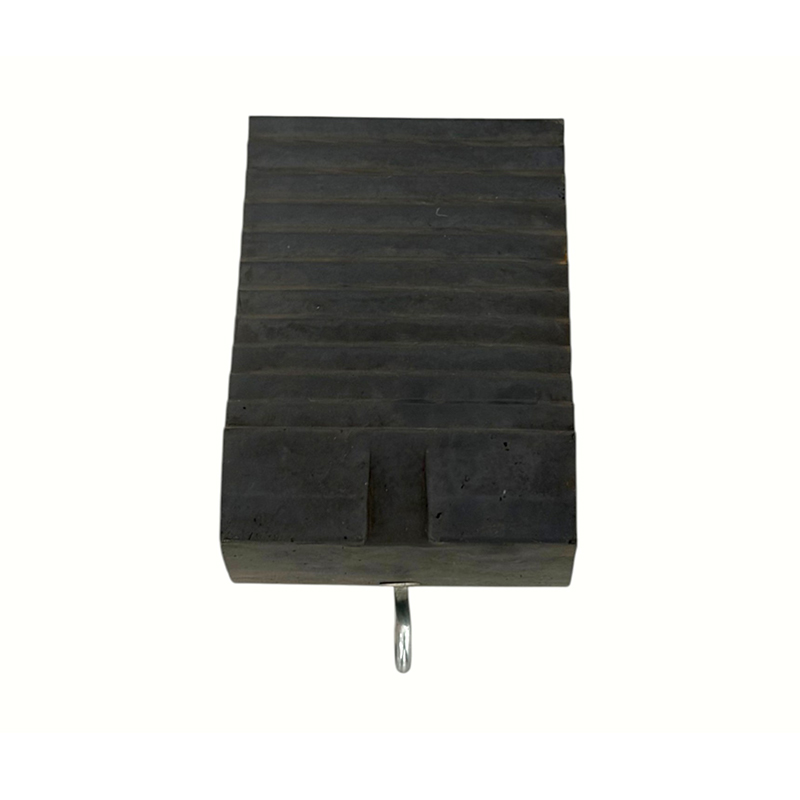 Mga Portable Rubber Wheel Stop (na may High-Strength Nylon Pull Cord)