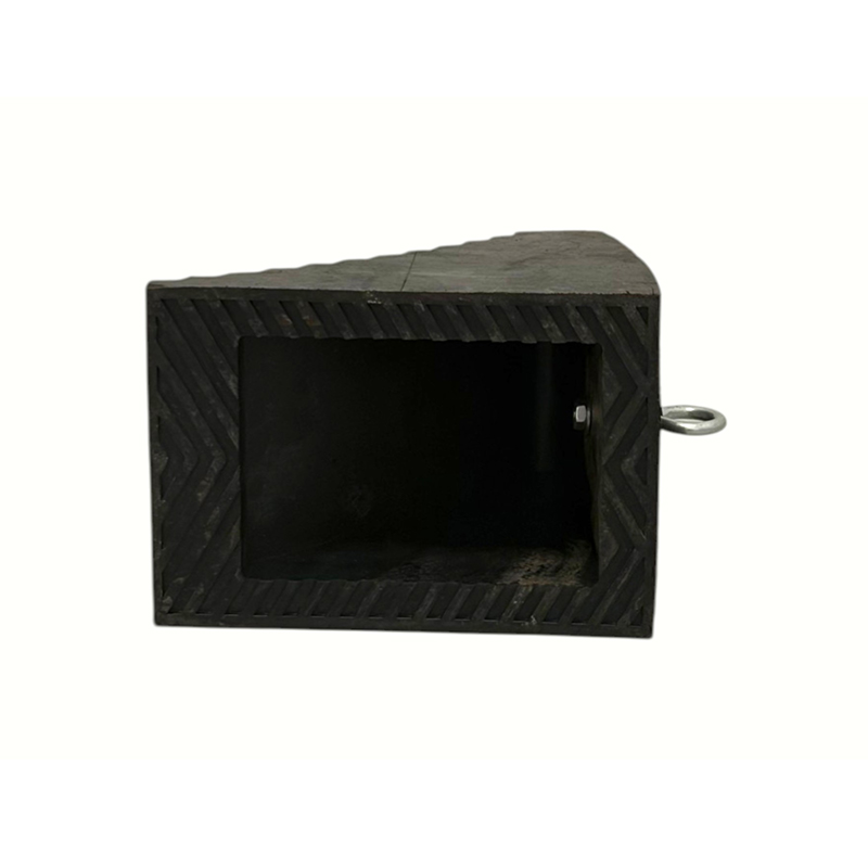 Mga Portable Rubber Wheel Stop (na may High-Strength Nylon Pull Cord)