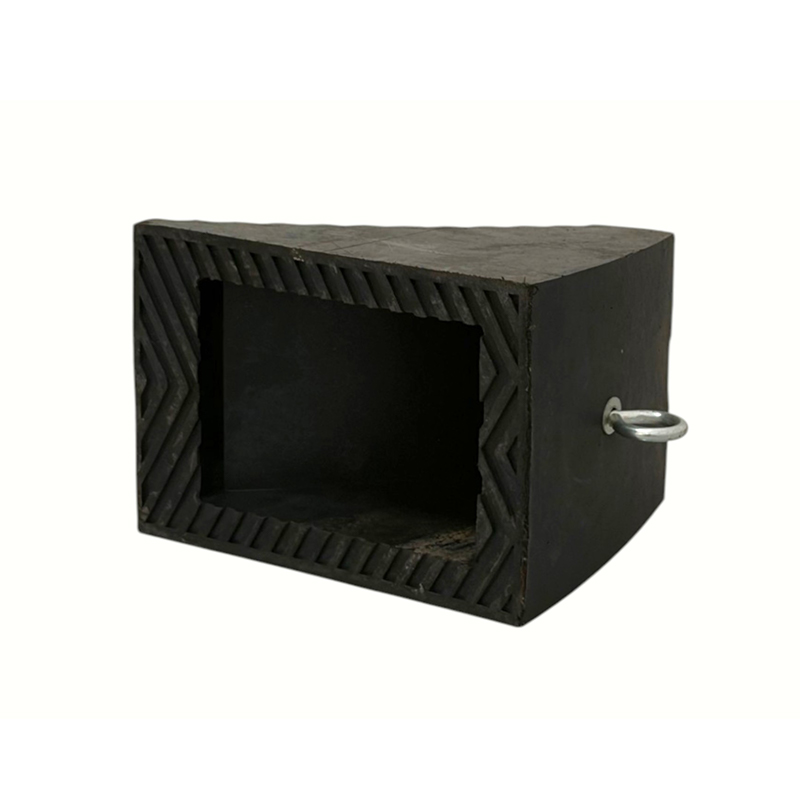 Mga Portable Rubber Wheel Stop (na may High-Strength Nylon Pull Cord)
