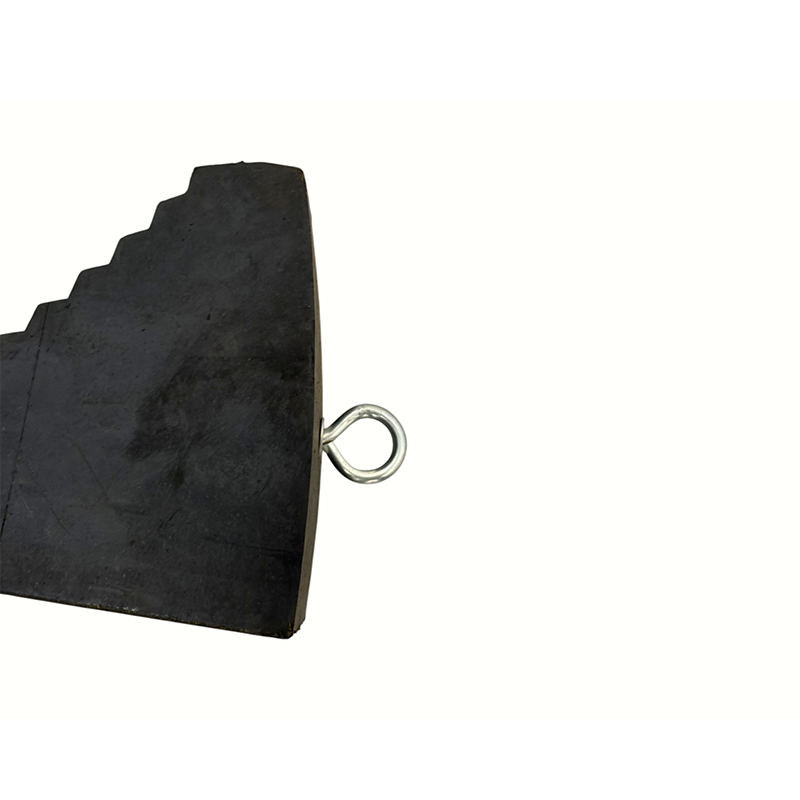 Mga Portable Rubber Wheel Stop (na may High-Strength Nylon Pull Cord)