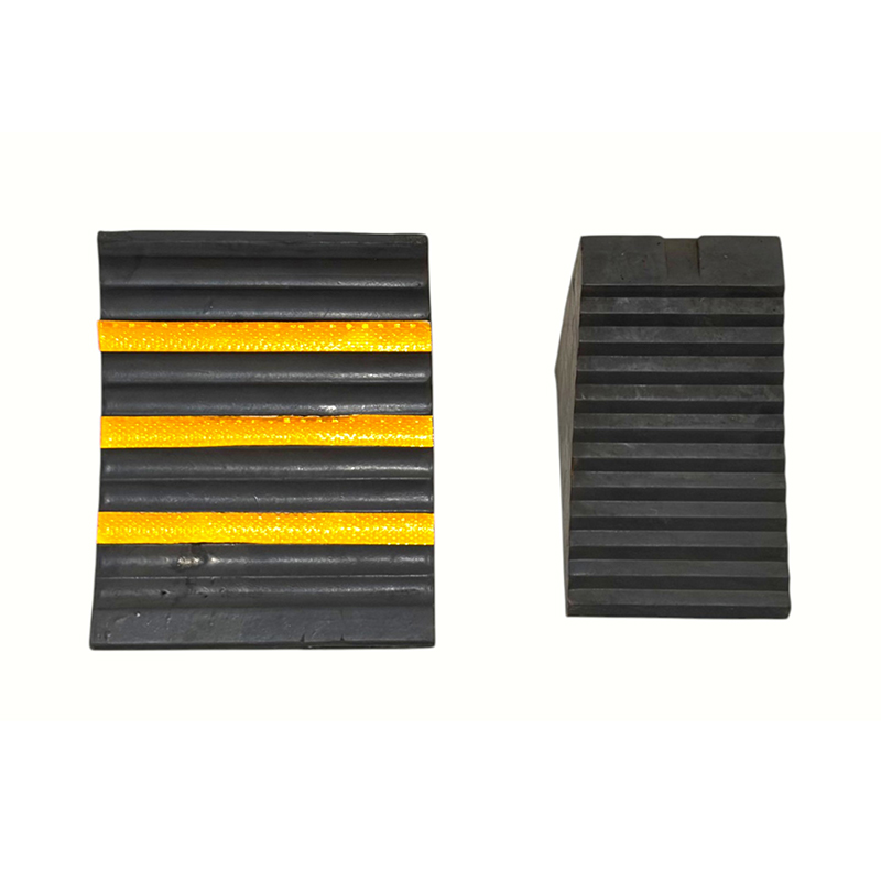 Mga Portable Rubber Wheel Stop (na may High-Strength Nylon Pull Cord)