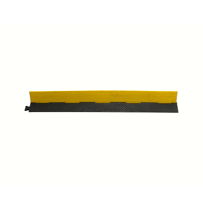 High-Elasticity Wear-Resistant Rubber Lightweight Pull-Down Single-Channel Reinforced Cable Protector Na May Ramp