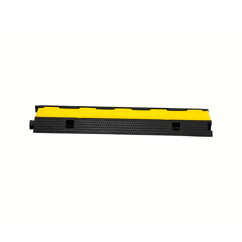 High-Elasticity Wear-Resistant Rubber Lightweight Pull-Down Single-Channel Reinforced Cable Protector Na May Ramp