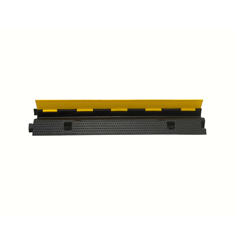High-Elasticity Wear-Resistant Rubber Lightweight Pull-Down Single-Channel Reinforced Cable Protector Na May Ramp