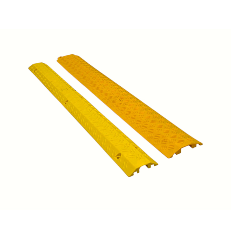 Flat na Disenyong Anti-Tripping Magaan na Insulated Panloob na Cable Floor Cover