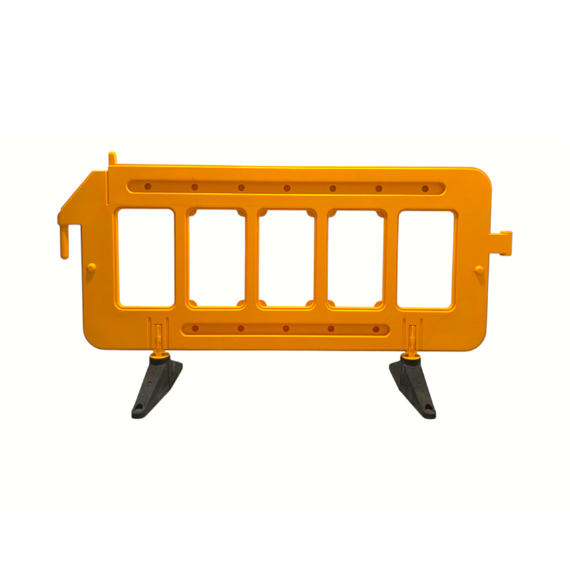 Umiikot na Heavy-duty Support-type Pinagsama-samang Blow-molded Interlocking Pedestrian Guardrail