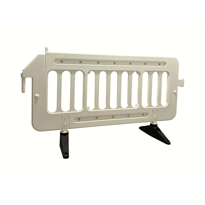 Umiikot na Heavy-duty Support-type Pinagsama-samang Blow-molded Interlocking Pedestrian Guardrail