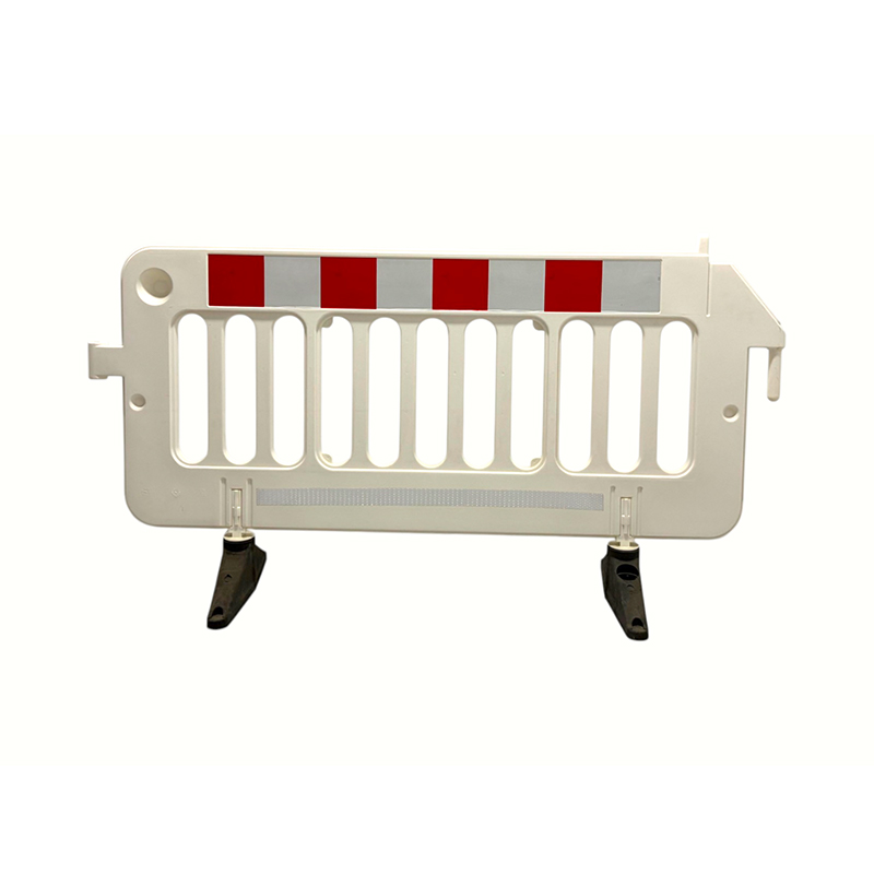 Umiikot na Heavy-duty Support-type Pinagsama-samang Blow-molded Interlocking Pedestrian Guardrail
