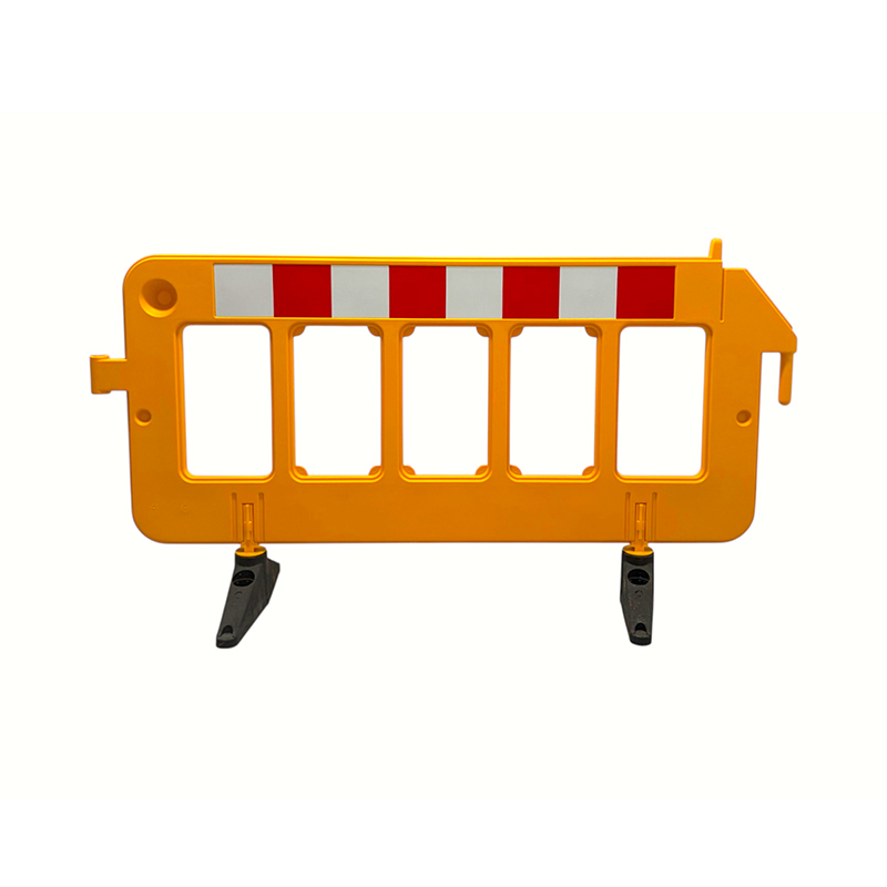Umiikot na Heavy-duty Support-type Pinagsama-samang Blow-molded Interlocking Pedestrian Guardrail