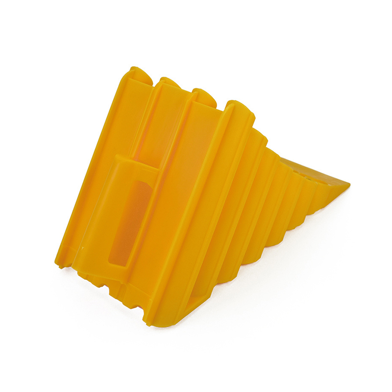 High-Grip Triangular Design Heavy-Duty Anti-Slip Rubber Wheel Stops