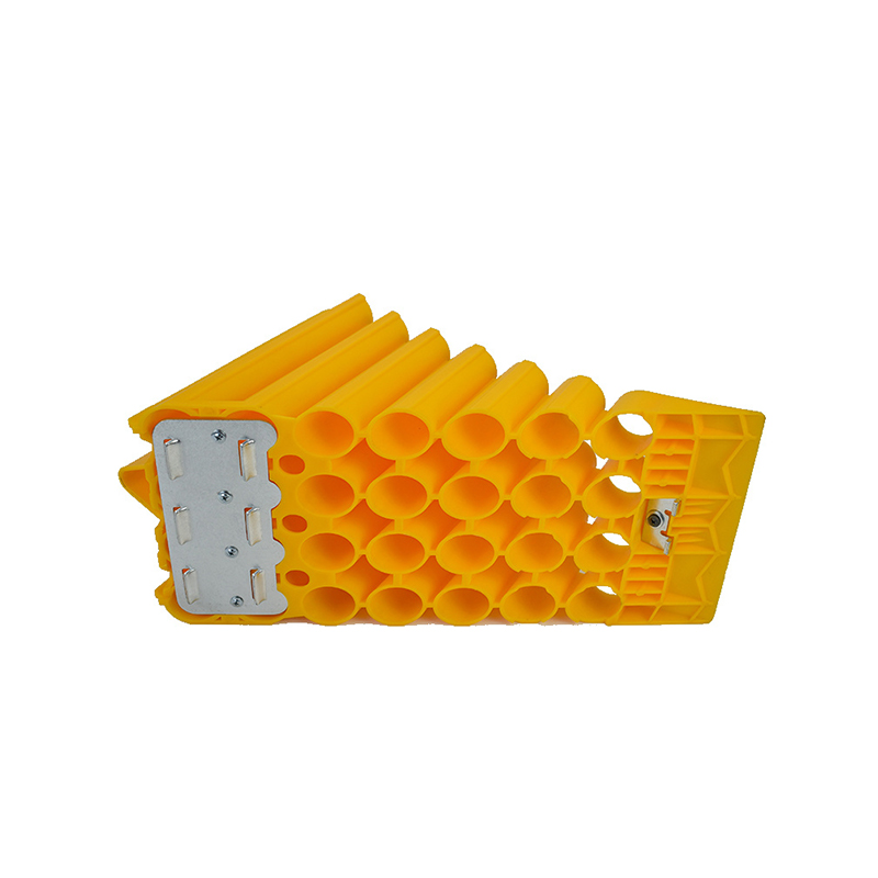High-Grip Triangular Design Heavy-Duty Anti-Slip Rubber Wheel Stops