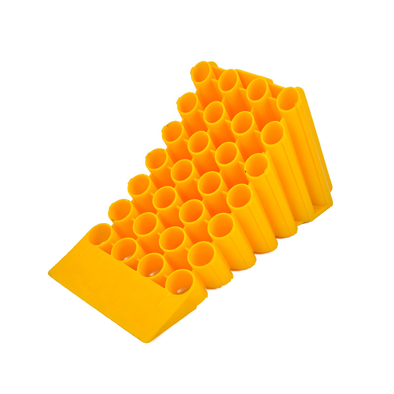 High-Grip Triangular Design Heavy-Duty Anti-Slip Rubber Wheel Stops