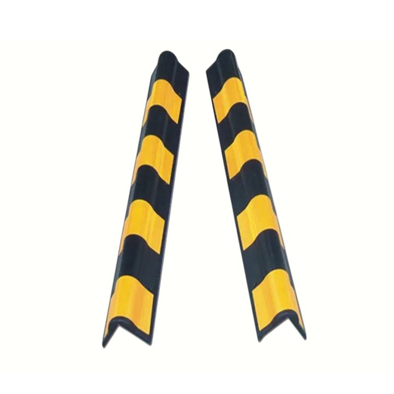 Large-Radius Cushioned Reinforced Rounded Reflective Rubber Corner Protectors