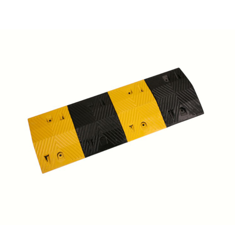1-Metro Heavy-Duty Compression Reflective Rubber Speed Bump