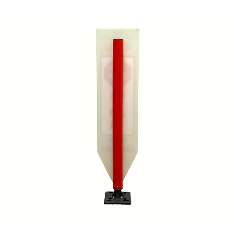Flexible Traffic Delineator Sign Board na may Impact-Resistant Elastic Base