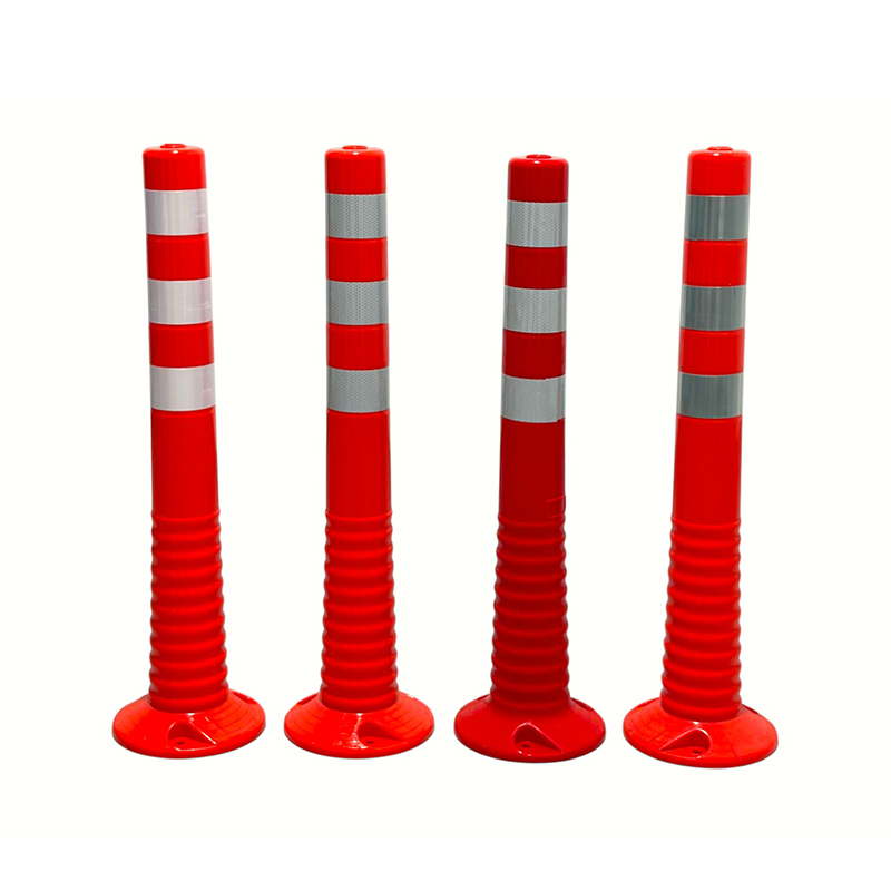 Heavy Duty Flexible TPU Warning Post na may Micro-Prismatic Reflective Sheeting