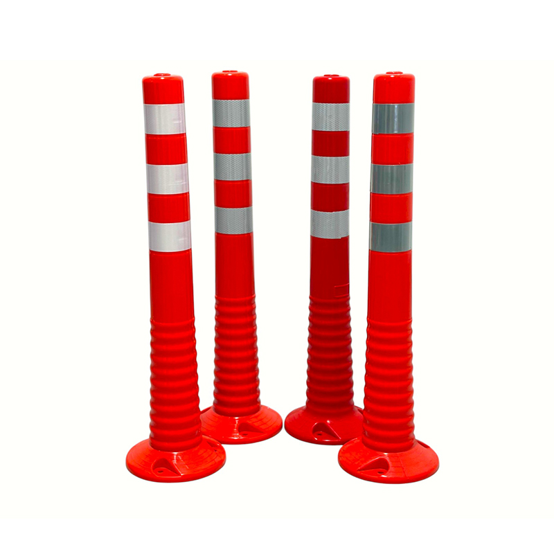Heavy Duty Flexible TPU Warning Post na may Micro-Prismatic Reflective Sheeting