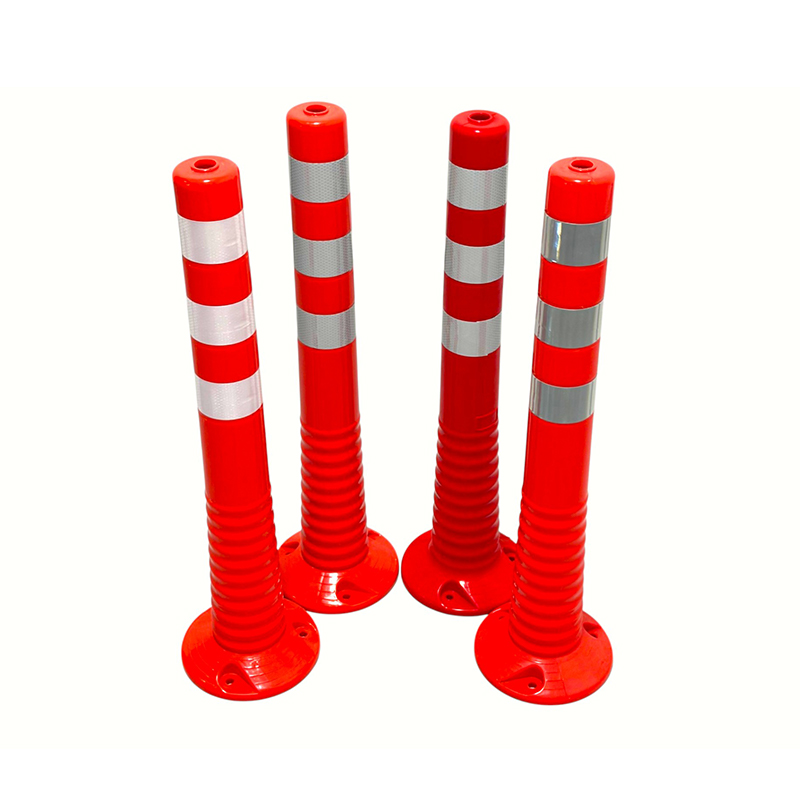 Heavy Duty Flexible TPU Warning Post na may Micro-Prismatic Reflective Sheeting