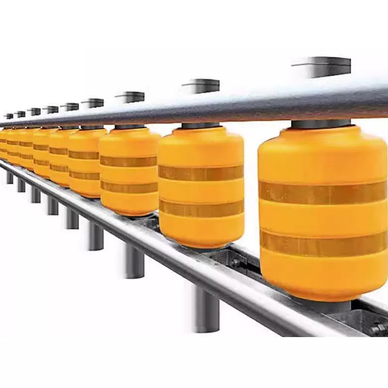 Highway Roller Barrier na sumisipsip ng enerhiya para sa Sharp Curves