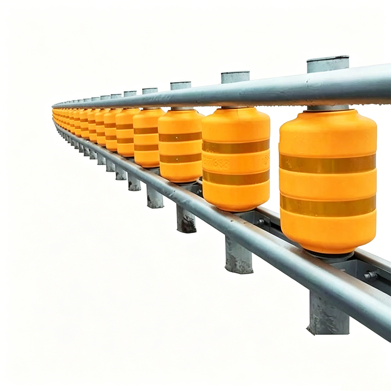Highway Roller Barrier na sumisipsip ng enerhiya para sa Sharp Curves