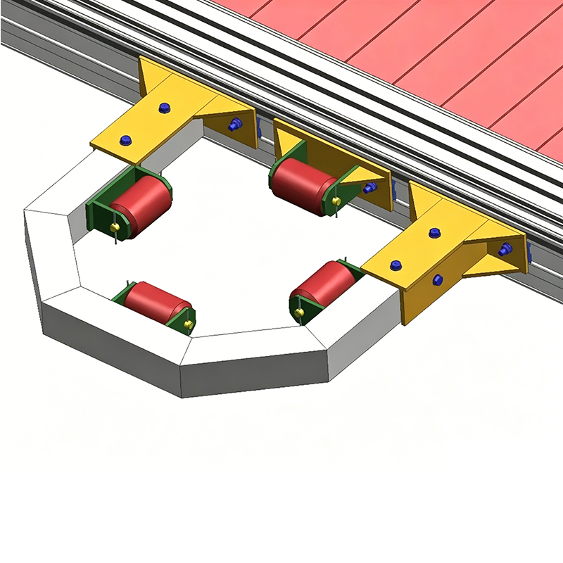 Aluminum at Galvanized Steel Pile Guide