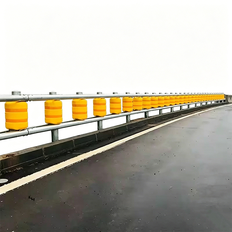 Highway Roller Barrier na sumisipsip ng enerhiya para sa Sharp Curves