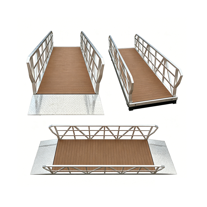 WPC Floating Dock Decking