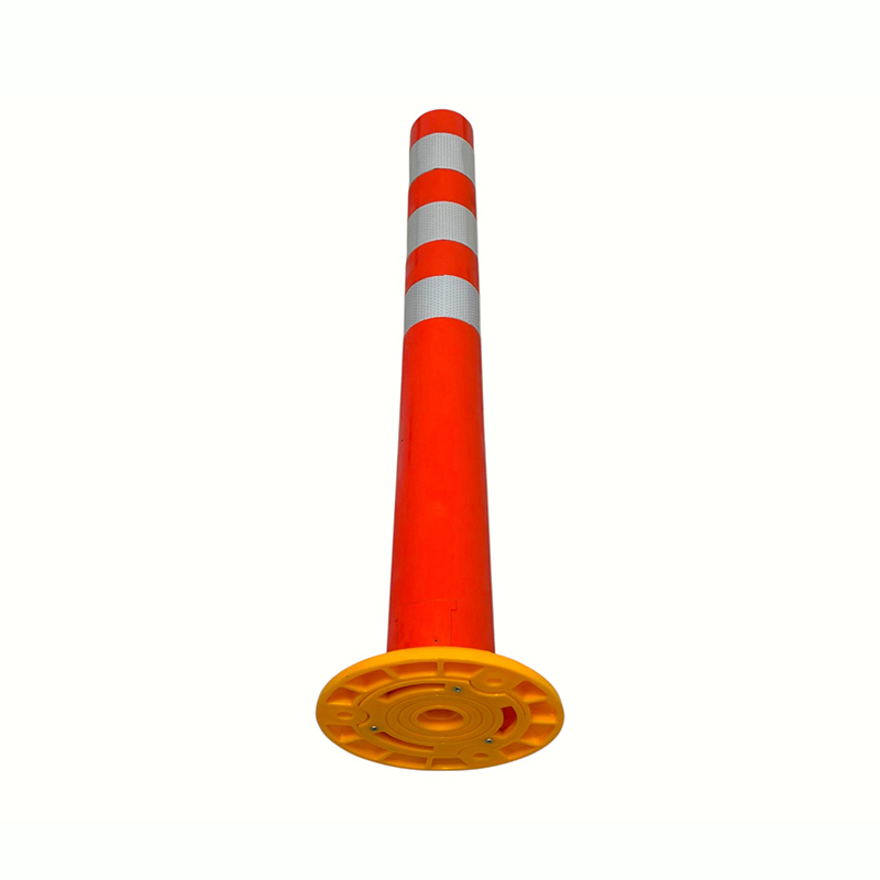 Flexible PVC Delineator Post na may Reflective Collars