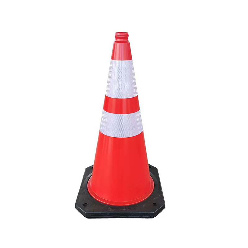Pinagsamang HDPE Plastic Traffic Cone na may Top Handle Hole