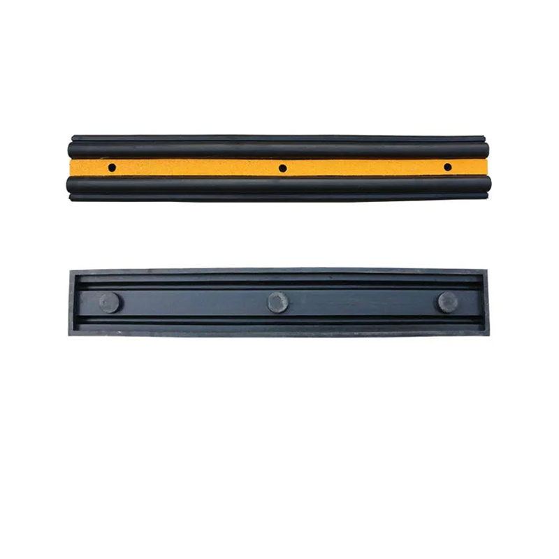 Heavy-Duty Rubber Wall Bumper Strip na May Reflective Warning Tape