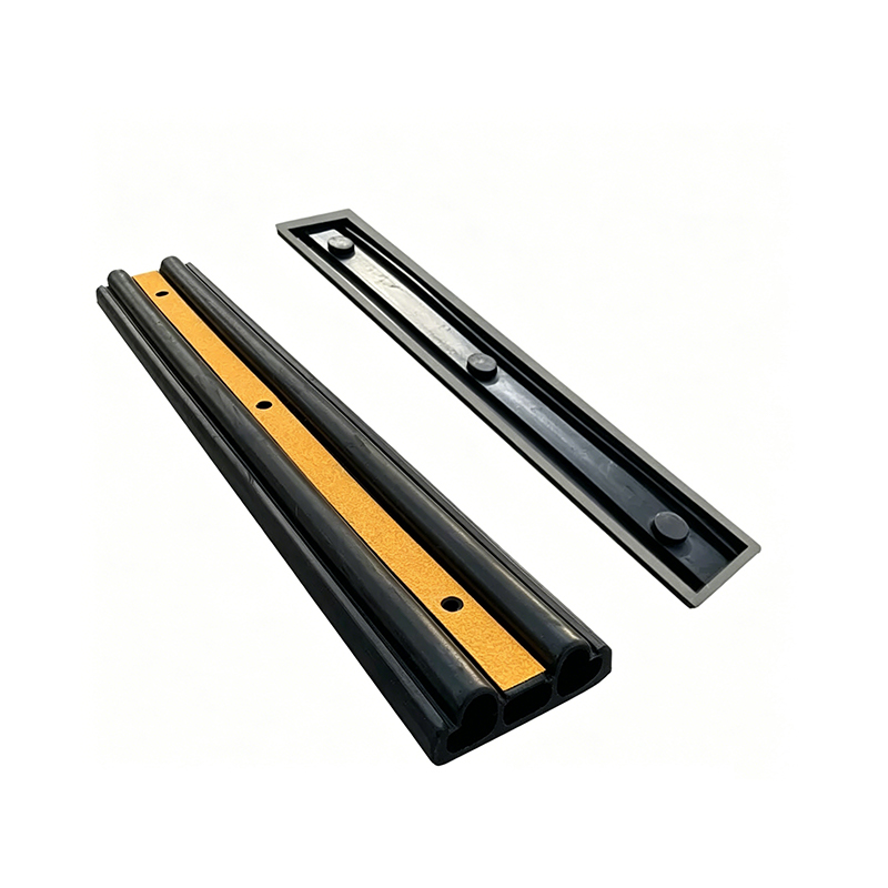 Heavy-Duty Rubber Wall Bumper Strip na May Reflective Warning Tape