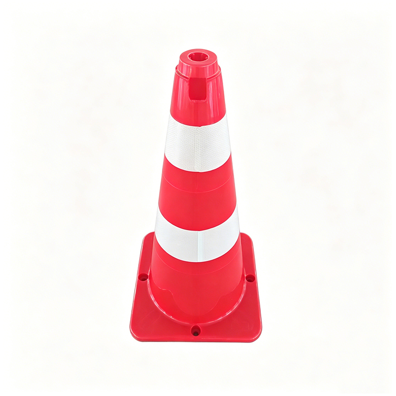 Wide-Body LDPE Plastic Traffic Cone na may Reflective Collars