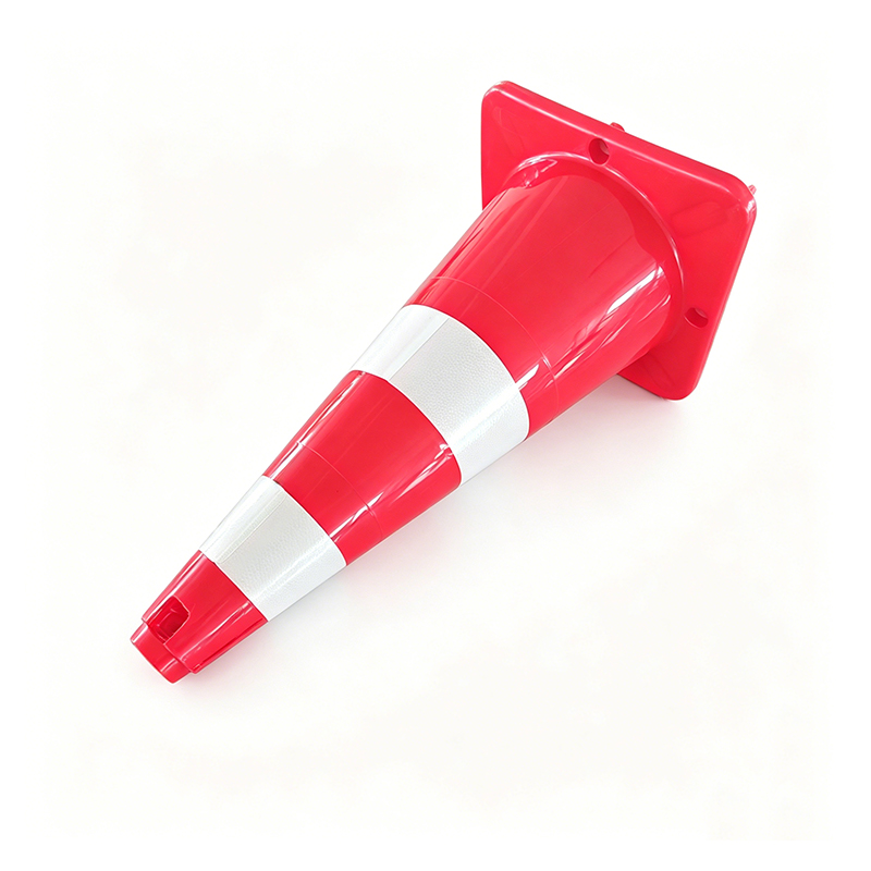 Wide-Body LDPE Plastic Traffic Cone na may Reflective Collars