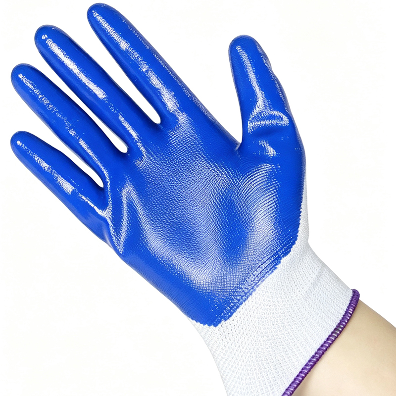 Chemical at Oil Resistant Nitrile Coated Work Gloves