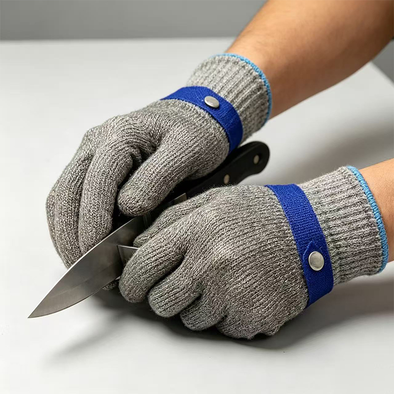 316 Stainless Steel Wire Antibacterial Anti Cutting Safety Gloves