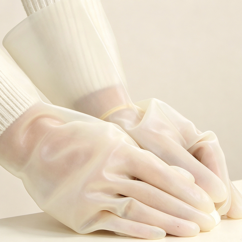 Makapal na Food Grade Safe Nitrile Gloves