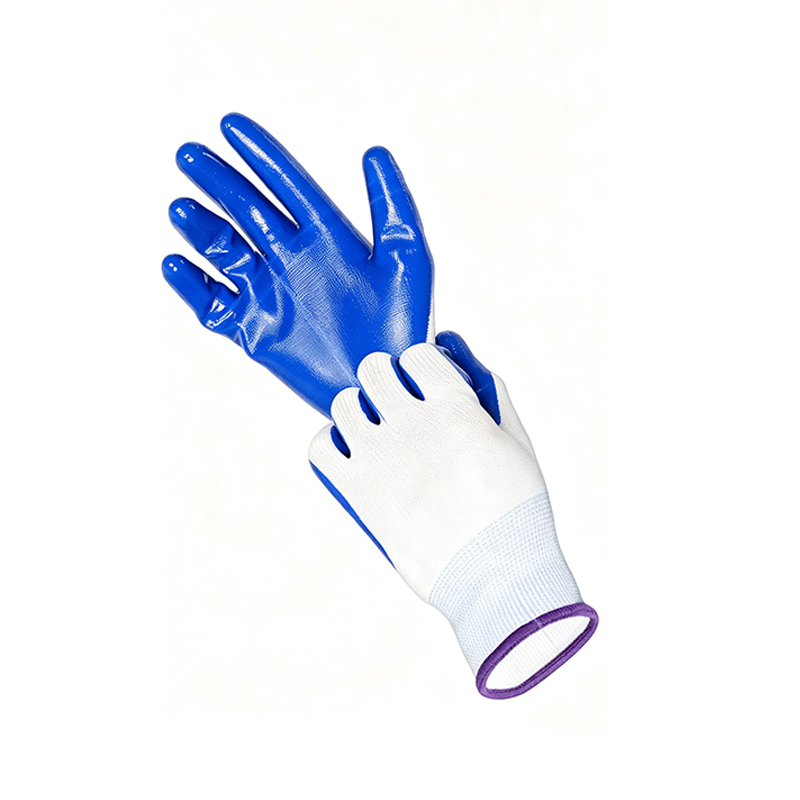 Chemical at Oil Resistant Nitrile Coated Work Gloves
