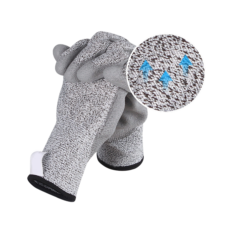 Anti Cutting Dipped PU Gloves