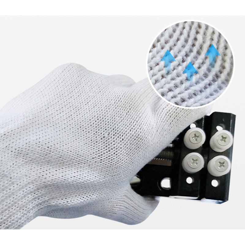 Mga Plastic Dotted Cotton Yarn Work Gloves