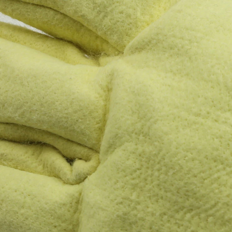 500°C Heat Resistant Aramid 1414 Dense Woven Felt Gloves